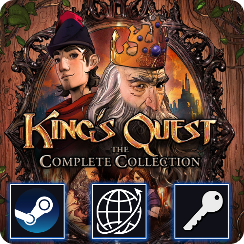 King's Quest Complete Collection (PC) Steam Klucz Global