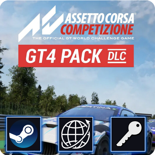 Assetto Corsa Competizione - GT4 Pack DLC (PC) Steam CD Key Global