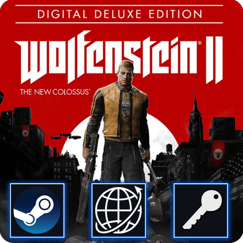 Wolfenstein II The New Colossus Digital Deluxe (PC) Steam CD Key Global