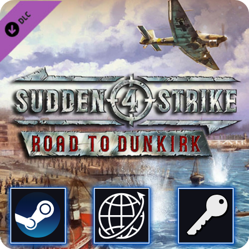 Sudden Strike 4 - Road to Dunkirk DLC (PC) Steam Klucz Global