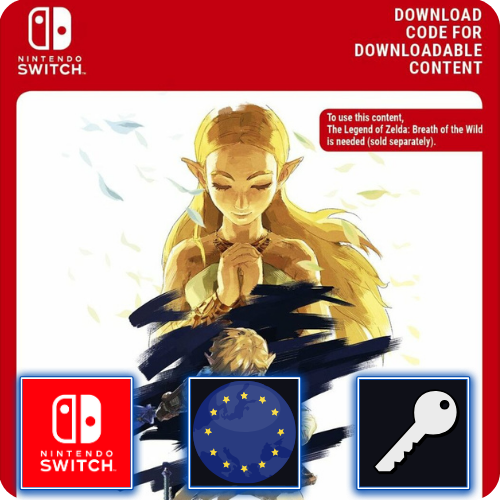 The Legend of Zelda Breath of the Wild Expansion Nintendo Switch Klucz Europa