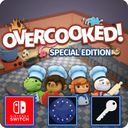 Overcooked Special Edition (Nintendo Switch) eShop Klucz Europa