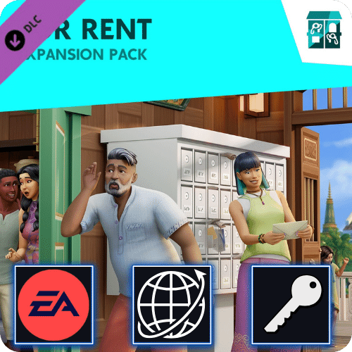The Sims 4 For Rent DLC (PC) EA App CD Key Global