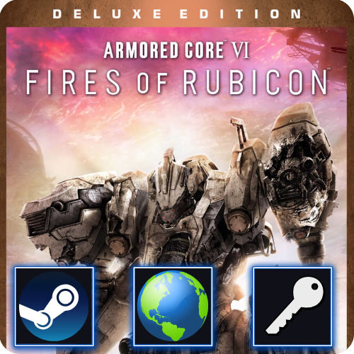 ARMORED CORE VI FIRES OF RUBICON Deluxe Edition (PC) Steam Klucz ROW