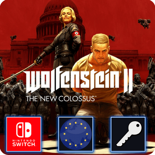 Wolfenstein II The New Colossus (Nintendo Switch) eShop Key Europe