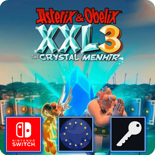 Asterix & Obelix XXL3 The Crystal Menhir (Nintendo Switch) eShop Klucz Europa