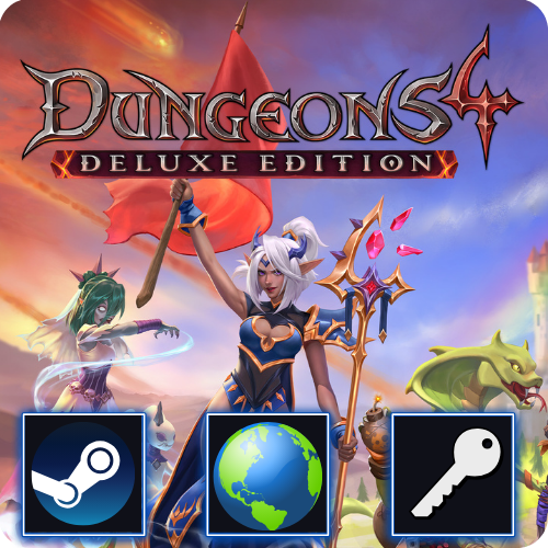 Dungeons 4 - Deluxe Edition (PC) Steam Klucz ROW