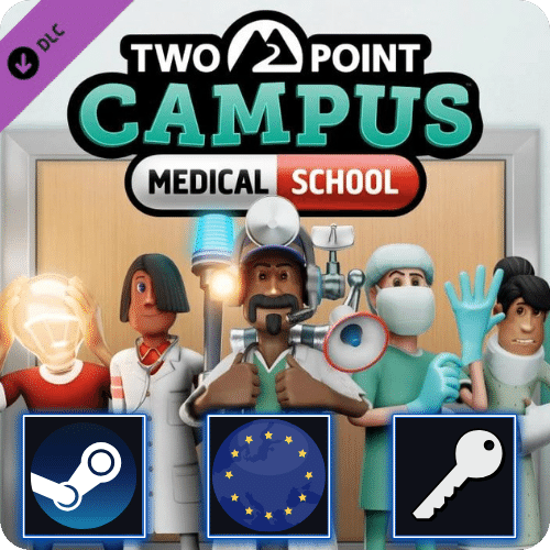 Two Point Campus - Medical School DLC (PC) Steam CD Key Europe