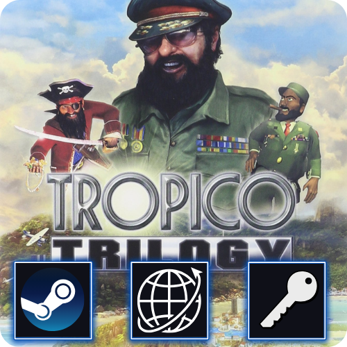 Tropico Trilogy (PC) Steam Klucz Global