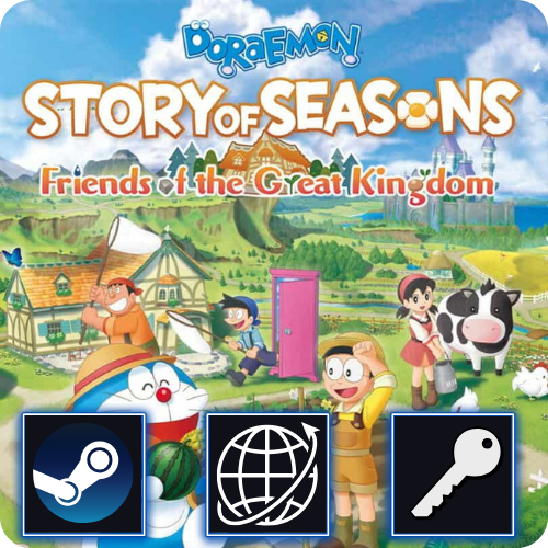 DORAEMON STORY OF SEASONS Friends of the Great Kingdom Steam Klucz Global