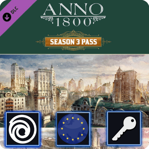 Anno 1800 - Season Pass 3 DLC (PC) Ubisoft Klucz Europa
