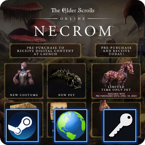 The Elder Scrolls Online Collection: Necrom (PC) Steam CD Key ROW