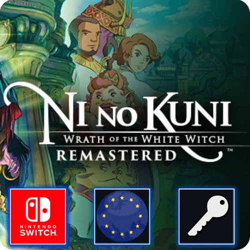 Ni No Kuni Wrath of the White Witch (Nintendo Switch) eShop Klucz Europa