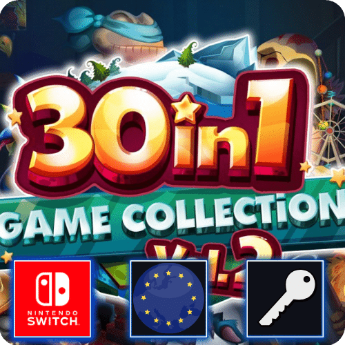 30-in-1 Game Collection Volume 1 (Nintendo Switch) eShop Klucz Europa