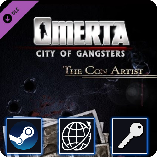 Omerta - City of Gangsters: The Con Artist DLC (PC) Steam CD Key Global