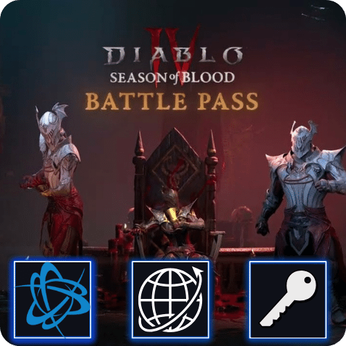 Diablo IV - Season of Blood Battle Pass DLC Blizzard CD Key Global