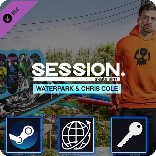 Session: Skate Sim - Waterpark & Chris Cole DLC (PC) Steam CD Key Global