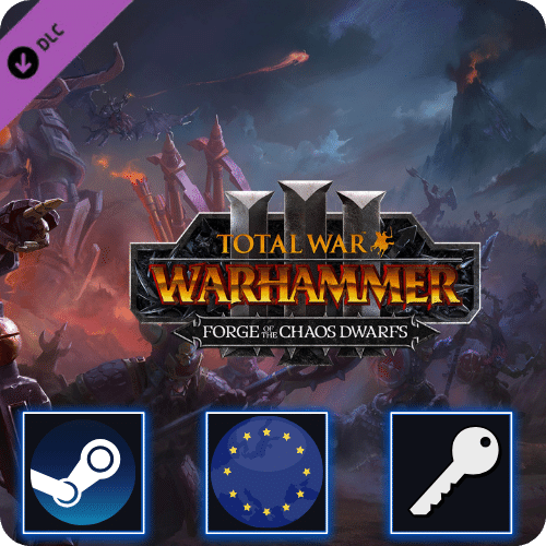 Total War: WARHAMMER III - Forge of the Chaos Dwarfs DLC Steam Key Europe