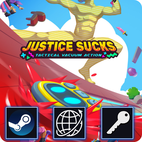 JUSTICE SUCKS: Tactical Vacuum Action (PC) Steam Klucz Global