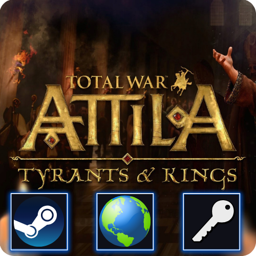 Total War Attila - Tyrants & Kings (PC) Steam CD Key ROW