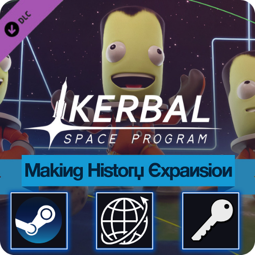 Kerbal Space Program: Making History Expansion DLC (PC) Steam Klucz Global