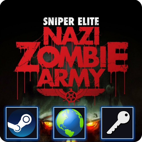 Sniper Elite Nazi Zombie Army NO GERMANY (PC) Steam CD Key ROW