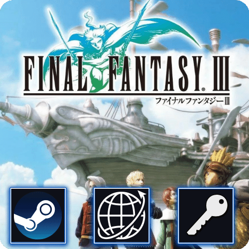Final Fantasy III (3D Remake) (PC) Steam CD Key Global