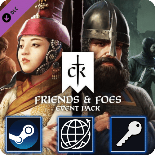 Crusader Kings III - Friends & Foes DLC (PC) Steam CD Key Global