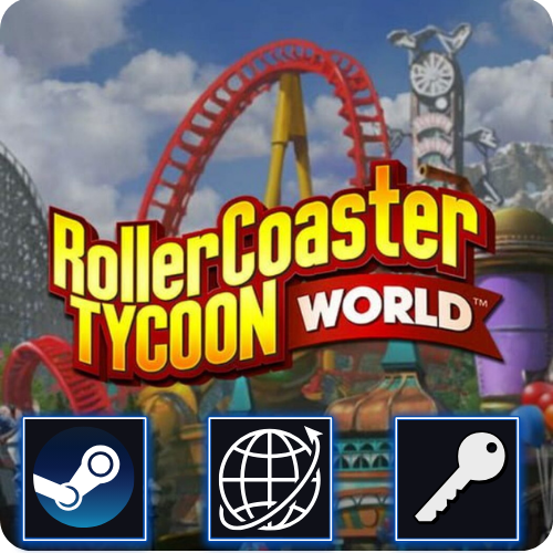 RollerCoaster Tycoon World (PC) Steam CD Key Global