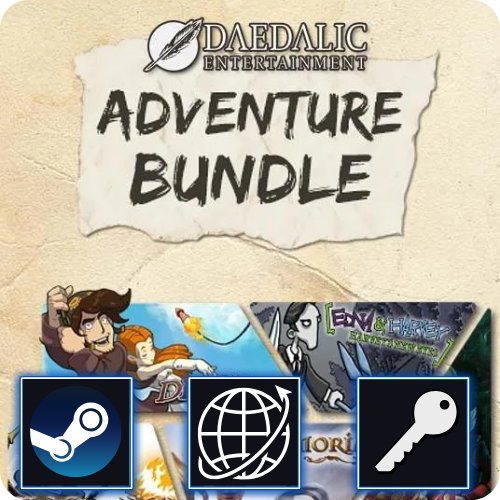 Daedalic Adventure Bundle (PC) Steam Klucz Global