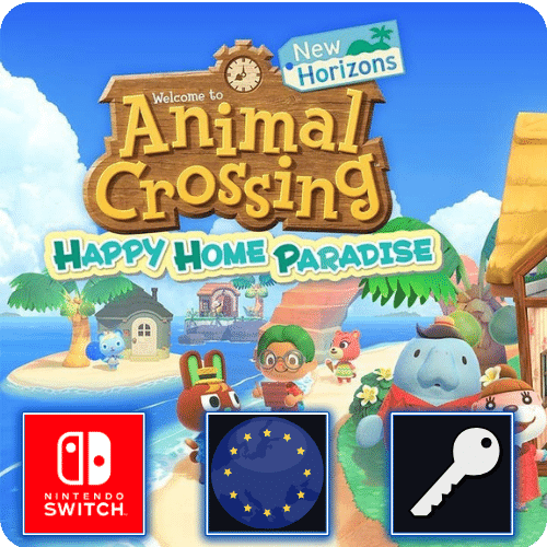Animal Crossing New Horizons Happy Home Paradise Nintendo Key Europe