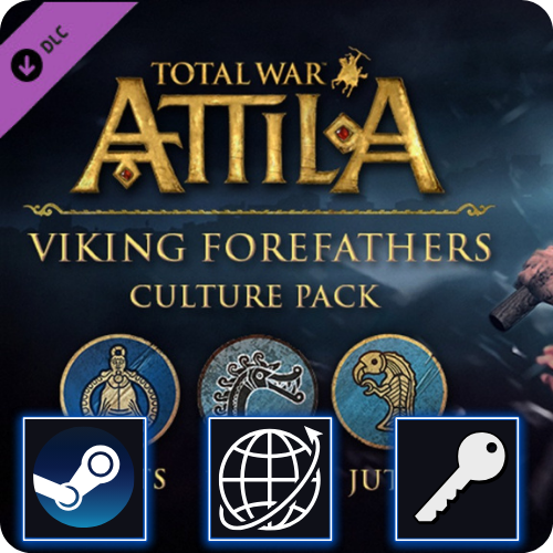 Total War Attila Viking Forefathers Culture Pack DLC Steam Klucz Global