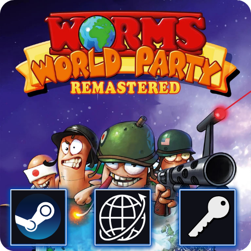Worms World Party Remastered (PC) Steam CD Key Global