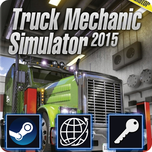 Truck Mechanic Simulator 2015 (PC) Steam Klucz Global