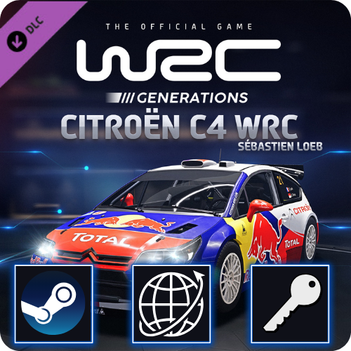 WRC Generations - Citroën C4 WRC 2010 DLC (PC) Steam CD Key Global