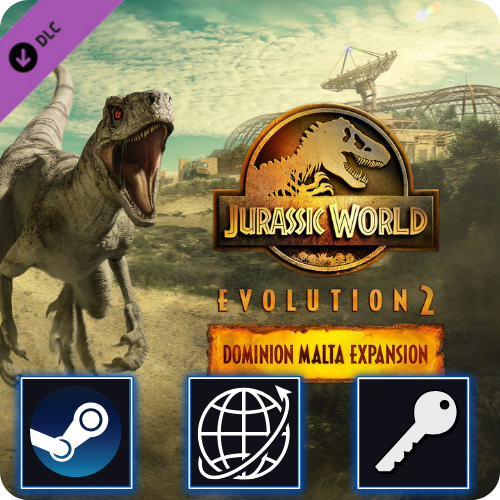 Jurassic World Evolution 2 Dominion Malta Expansion (PC) Steam Key Global
