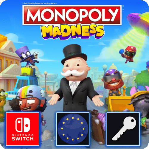 Monopoly Madness (Nintendo Switch) eShop Klucz Europa