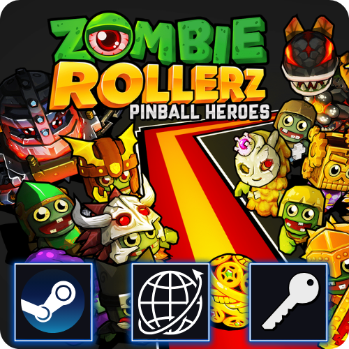 Zombie Rollerz: Pinball Heroes (PC) Steam CD Key Global