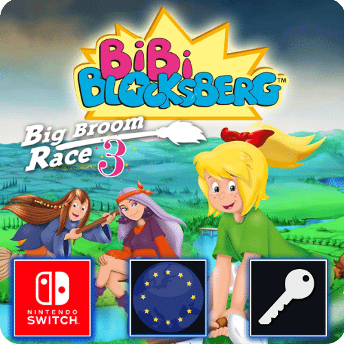 Bibi Blocksberg - Big Broom Race 3 (Nintendo Switch) eShop Klucz Europa
