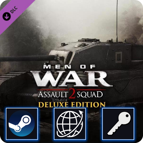 Men of War Assault Squad 2 - Deluxe Upgrade DLC (PC) Steam CD Key Global
