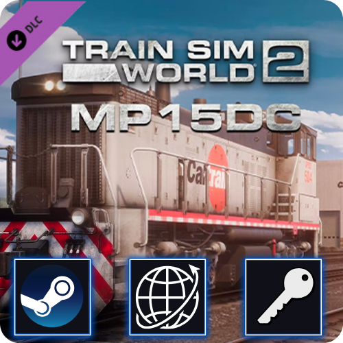 Train Sim World 2 Caltrain MP15DC Diesel Switcher Loco Steam DLC Key