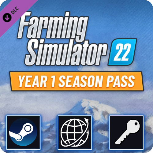 Farming Simulator 22 Year 1 Season Pass Dlc Pc Steam Klucz Global