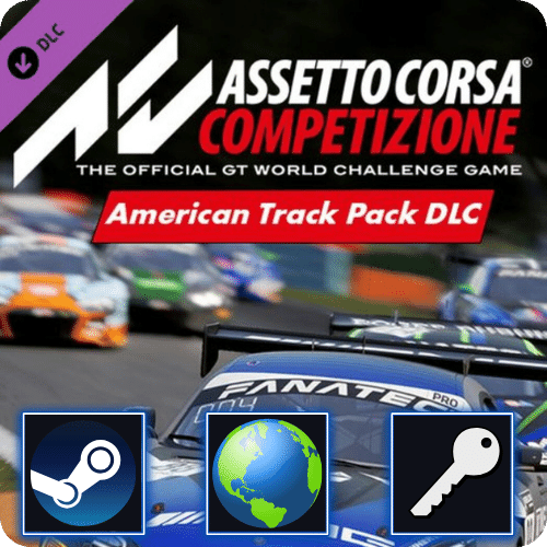 Assetto Corsa Competizione - American Track Pack DLC (PC) Steam CD Key ROW