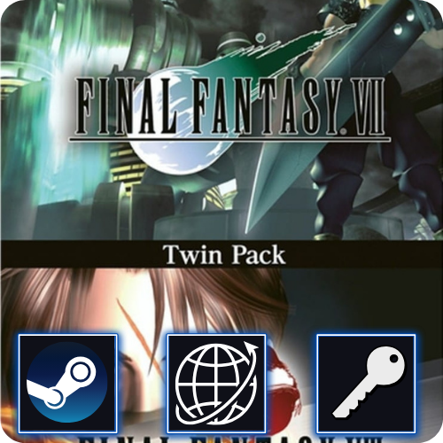 Final Fantasy VII & VIII Double Pack (PC) Steam CD Key Global