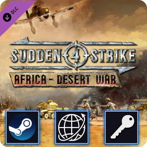 Sudden Strike 4 - Africa: Desert War DLC (PC) Steam Klucz Global