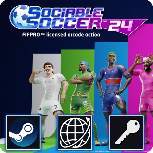 Sociable Soccer 24 (PC) Steam CD Key Global