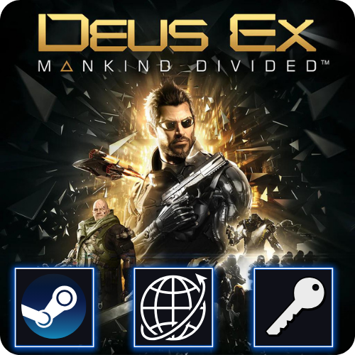Deus Ex: Mankind Divided (PC) Steam Klucz Global