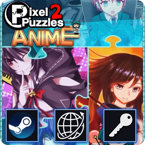 Pixel Puzzles 2 - Anime (PC) Steam CD Key Global