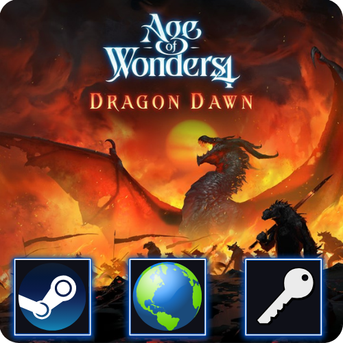 Age of Wonders 4 - Dragon Dawn DLC (PC) Steam CD Key ROW