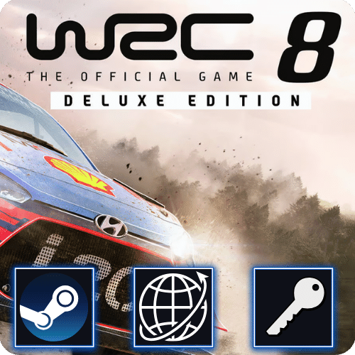 WRC 8 FIA World Rally Championship Deluxe Edition (PC) Steam CD Key Global
